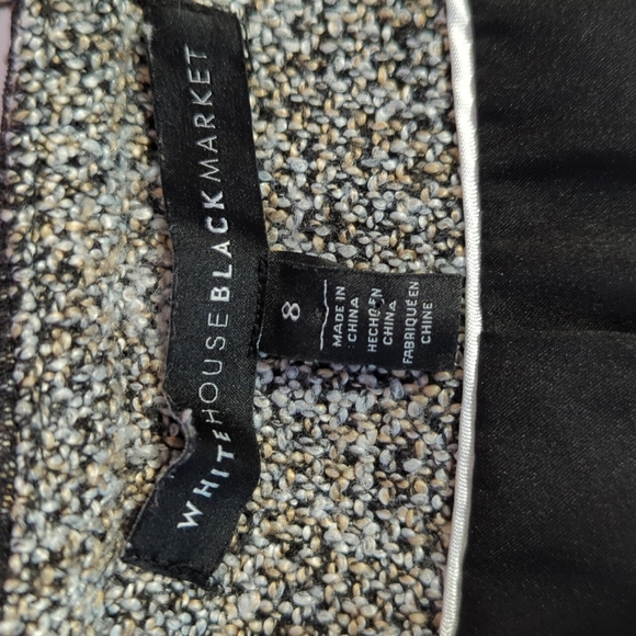 WHBM Tweed Moto Jacket size 8 - Picture 4 of 7